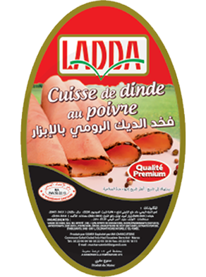 Cuisse de dinde au poivre
